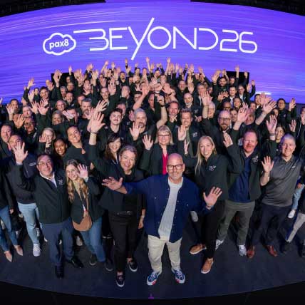 The Beyond team at Pax8 Beyond 2026 Salt Lake City