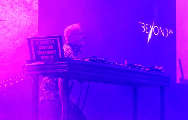 Fatboy Slim playing out the Beyond 2024 Emea Berlin closing party
