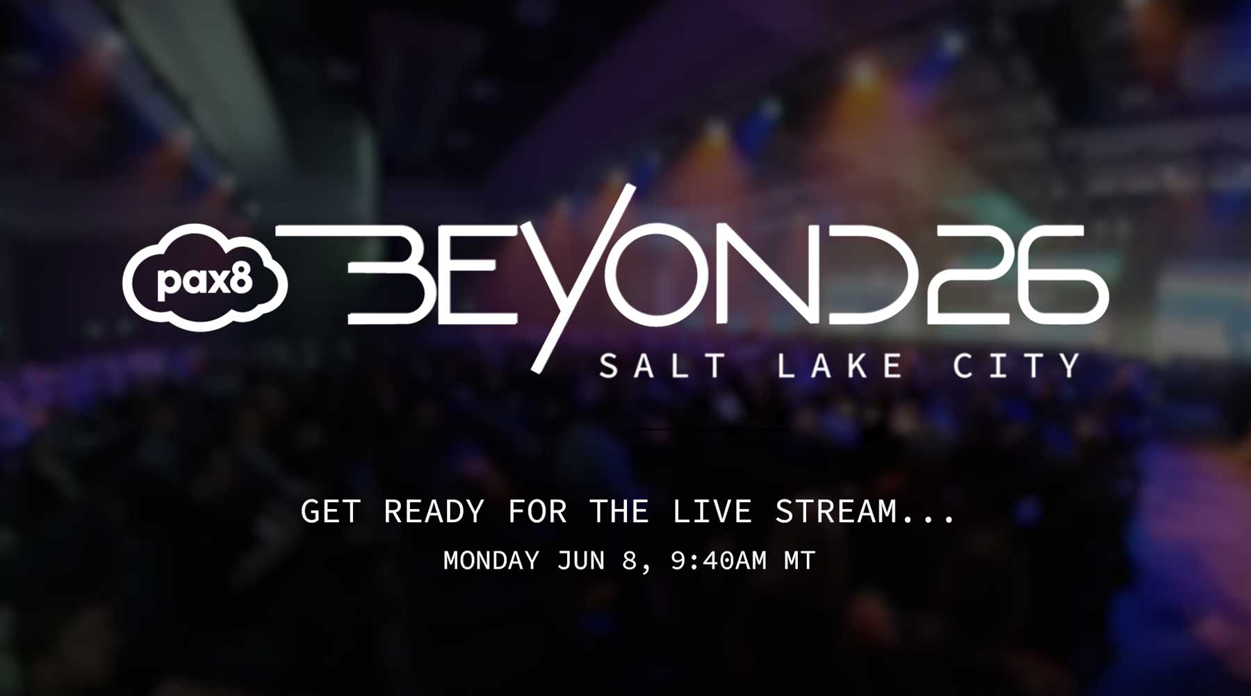 Get ready for the Beyond 2026 live stream